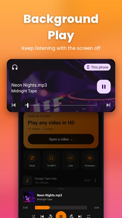 Background play