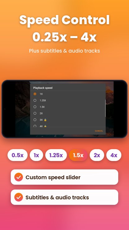 Speed control